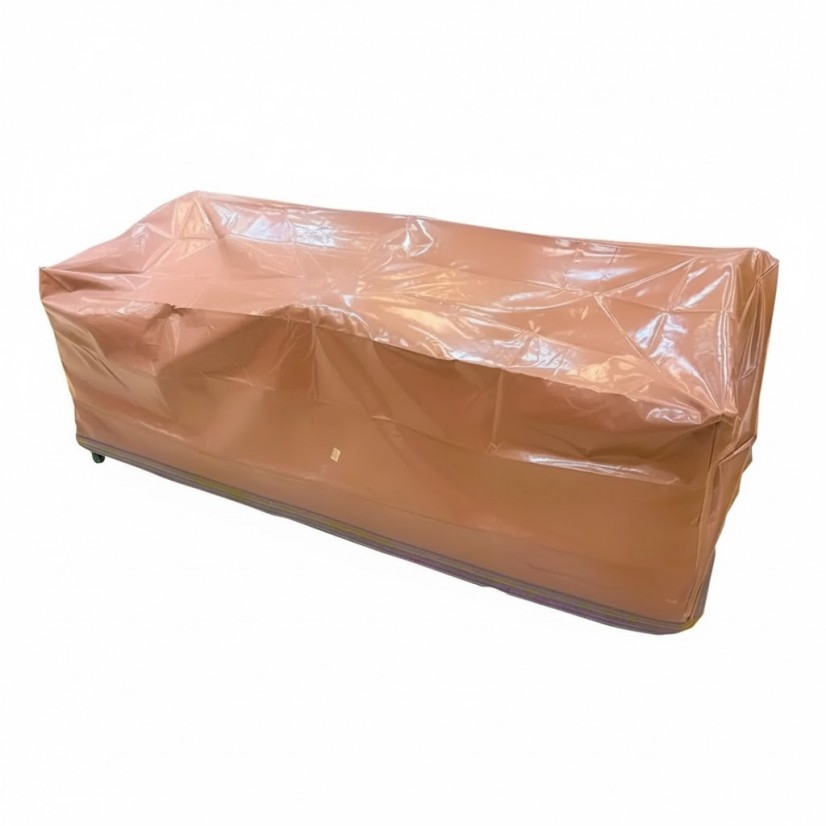 غطاء كنب ثلاثي بلاستيك مقاوم للماء والغبار | حماية فائقة | طول 200سم